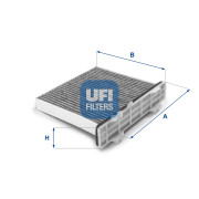 54.147.00 Filtr, vzduch v interiéru UFI