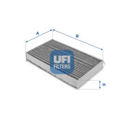 54.217.00 Filtr, vzduch v interiéru UFI