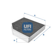 54.222.00 Filtr, vzduch v interiéru UFI