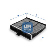 54.237.00 Filtr, vzduch v interiéru UFI