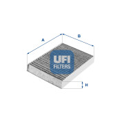 54.245.00 Filtr, vzduch v interiéru UFI