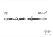 19032293 Brzdová hadice CORTECO