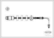 19032700 Brzdová hadice CORTECO