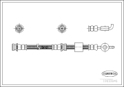 19033046 Brzdová hadice CORTECO