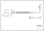 19035073 Brzdová hadice CORTECO