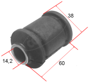 21653104 Uložení, řídicí mechanismus CORTECO