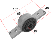 80000483 Uložení, řídicí mechanismus CORTECO