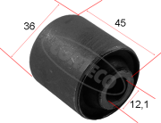 80004762 Uložení, řídicí mechanismus CORTECO