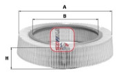 S 5760 A Vzduchový filtr SOFIMA