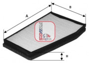 S 3133 C Filtr, vzduch v interiéru SOFIMA