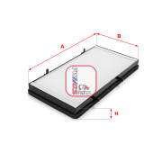 S 3131 C Filtr, vzduch v interiéru SOFIMA