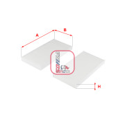 S 3259 C Filtr, vzduch v interiéru SOFIMA