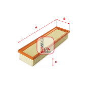 S 3A15 A Vzduchový filtr SOFIMA