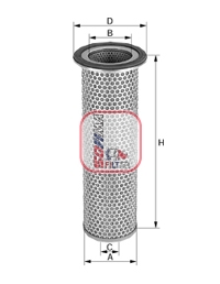 S 4750 A Vzduchový filtr SOFIMA