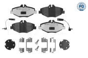 025 237 4320-1/PD Sada brzdových destiček, kotoučová brzda MEYLE-PD: Advanced performance and design. MEYLE