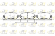 2031.06 Sada brzdových destiček, kotoučová brzda ROADHOUSE