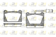 2122.02 Sada brzdových destiček, kotoučová brzda ROADHOUSE