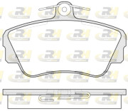 2309.00 Sada brzdových destiček, kotoučová brzda ROADHOUSE
