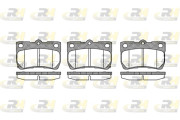 21181.02 Sada brzdových destiček, kotoučová brzda ROADHOUSE