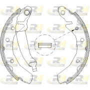 4086.00 Brzdové pakny ROADHOUSE