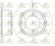 61159.10 Brzdový kotouč ROADHOUSE