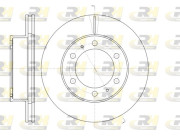61205.10 Brzdový kotouč ROADHOUSE