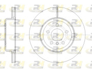 61652.10 Brzdový kotouč ROADHOUSE