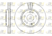 6344.10 Brzdový kotouč ROADHOUSE