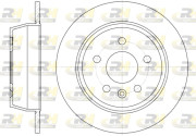 6471.00 Brzdový kotouč ROADHOUSE