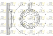 6634.10 Brzdový kotouč ROADHOUSE