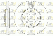 6641.10 Brzdový kotouč ROADHOUSE