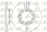 6933.10 Brzdový kotouč ROADHOUSE