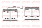 0064.02 Sada brzdových destiček, kotoučová brzda REMSA