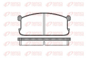 0106.00 Sada brzdových destiček, kotoučová brzda REMSA