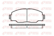 0308.00 Sada brzdových destiček, kotoučová brzda REMSA