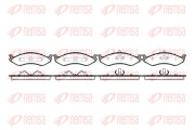 0467.20 Sada brzdových destiček, kotoučová brzda REMSA
