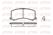0595.02 Sada brzdových destiček, kotoučová brzda REMSA