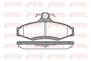0646.10 Sada brzdových destiček, kotoučová brzda REMSA