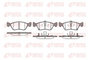 0676.02 Sada brzdových destiček, kotoučová brzda REMSA