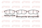 0749.02 Sada brzdových destiček, kotoučová brzda REMSA