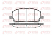 0855.00 Sada brzdových destiček, kotoučová brzda REMSA