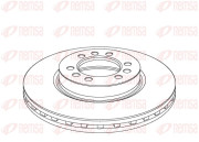 NCA1180.20 Brzdový kotouč Heavy Duty Brake Disc REMSA