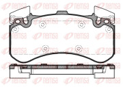 1463.00 Sada brzdových destiček, kotoučová brzda REMSA