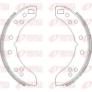 4635.00 Brzdové pakny REMSA