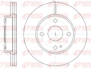 6056.10 Brzdový kotouč REMSA
