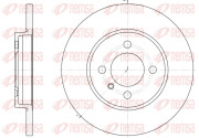 6058.00 Brzdový kotouč REMSA