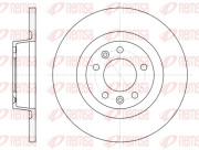 61053.00 Brzdový kotouč REMSA