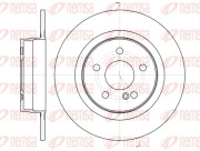 61070.00 Brzdový kotouč REMSA