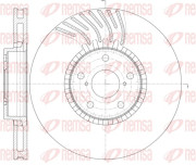 61179.10 Brzdový kotouč REMSA