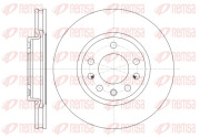 61318.10 Brzdový kotouč REMSA